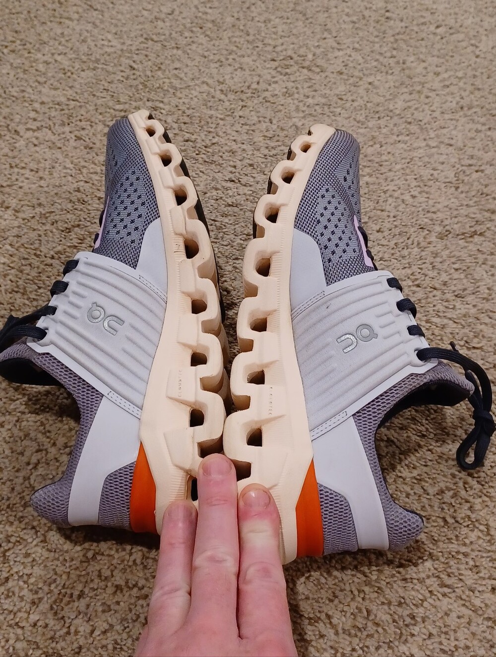 On Cloudswift running shoe in the Lavender/Lilac colorway Womens Size 7 - Picture 6 of 10